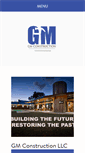Mobile Screenshot of gmconstructionllc.com